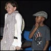 Madonna and one of her Malawian adopted children David