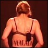 Madonna also supported Malala during her 2012 MDNA Tour