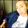 Miley's reply on Instagram