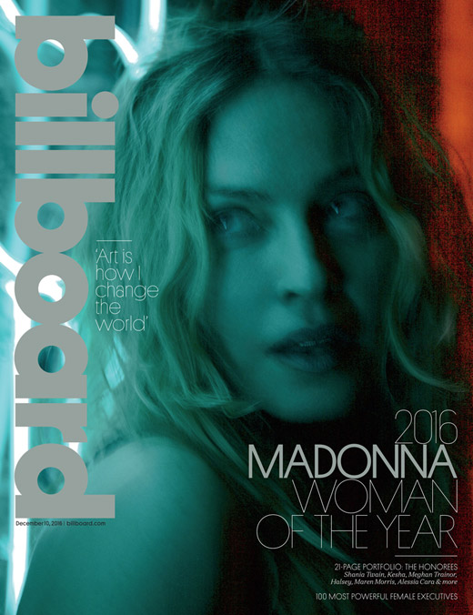 Madonna interviewed by Billboard