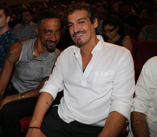 Blond Ambition dancers José and Slam attended too - Photo by Matthew Rettenmund