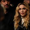 Madonna was flanked by manager Guy OSeary at the UFC 205