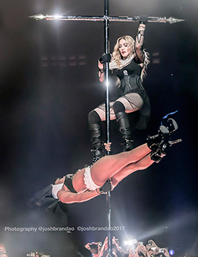 Outtake from the Rebel Heart Tour, shared by Josh exclusively for Mad-Eyes.net