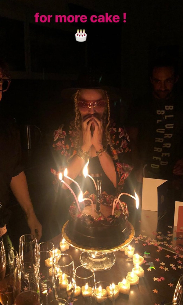 Madonna's birthday cake