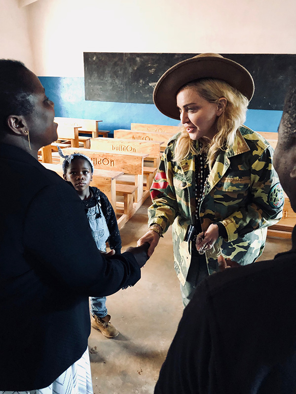 Madonna in Malawi to Advocate for Youth Education and Healthcare
