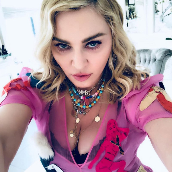All the details on Madonna's personalized 'MAMBO' mommy necklace