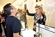 Madonna visits Barneys in Beverly Hills to promote her exclusive new MDNA SKIN products