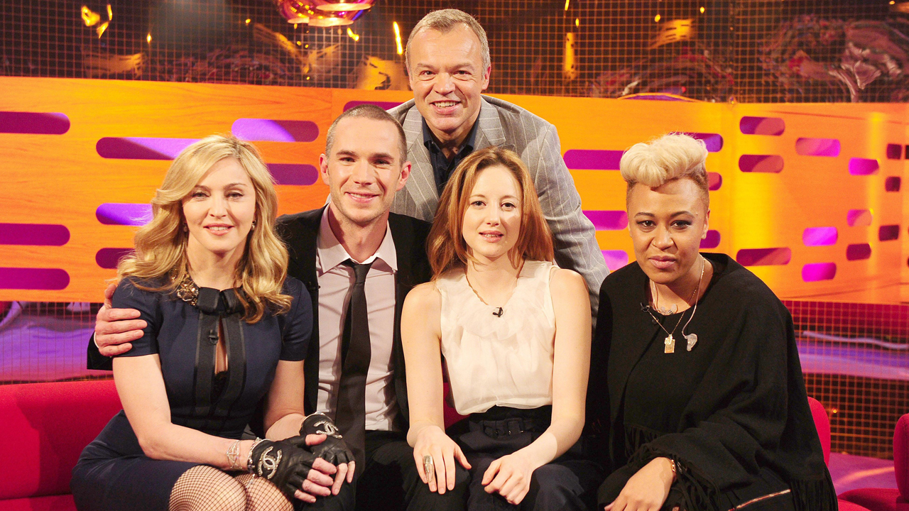 Madonna previously visited Graham Norton in 2012 to promote her film W.E.
