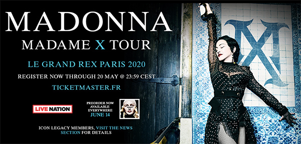 Tour dates at Paris Grand Rex in Feb. 2020 announced