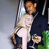 Madonna and Malik at the seventy one gin launch party of Mert Alas