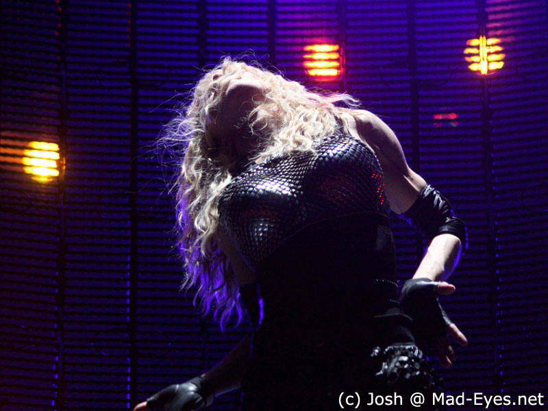 Madonna performs Like A Prayer at her Sticky & Sweet Tour